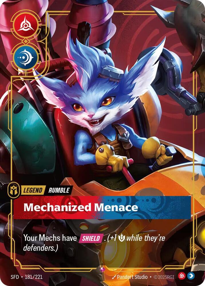 Rumble Mechanized Menace 181/221 (Spiritforged)  - Foil | Good Games Adelaide SA