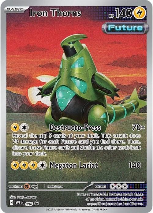 Iron Thorns 098 (SV: Scarlet & Violet Promo Cards)  - Holofoil | Good Games Adelaide SA