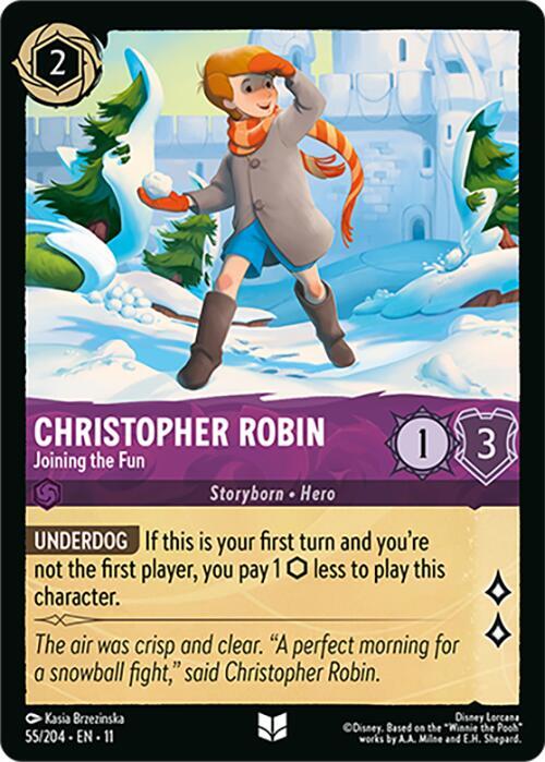 Christopher Robin Joining the Fun 55/204 (Winterspell)  | Good Games Adelaide SA