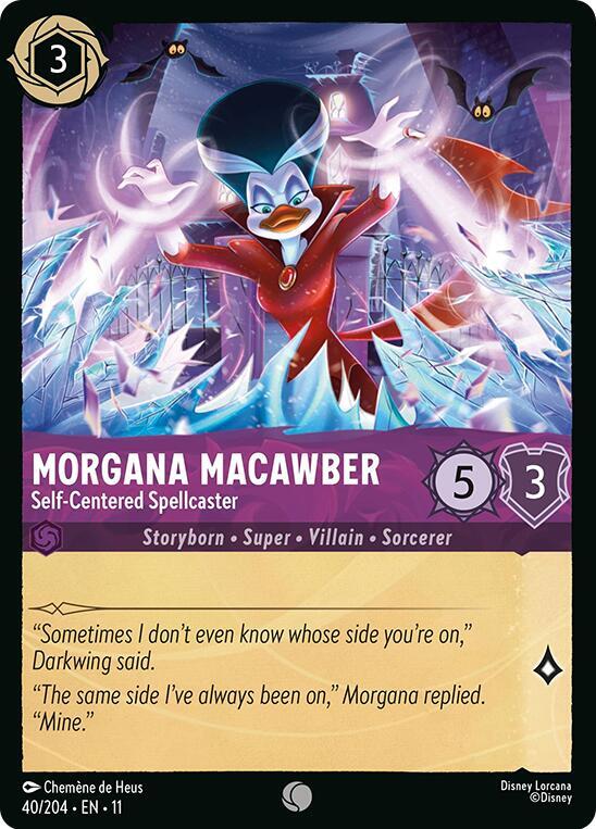 Morgana Macawber Self Centered Spellcaster 40/204 (Winterspell)  | Good Games Adelaide SA