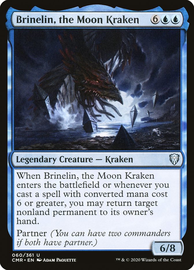 Brinelin, the Moon Kraken 60 (Commander Legends)  - Foil | Good Games Adelaide SA