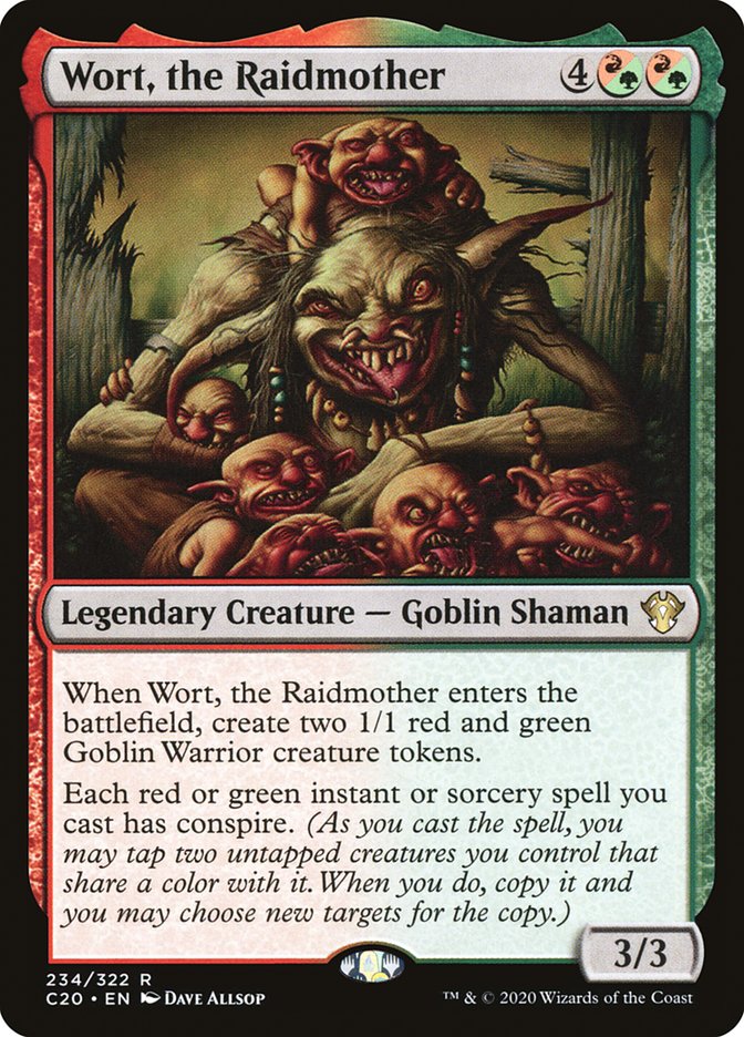 Wort, the Raidmother 234 (Commander 2020)  | Good Games Adelaide SA