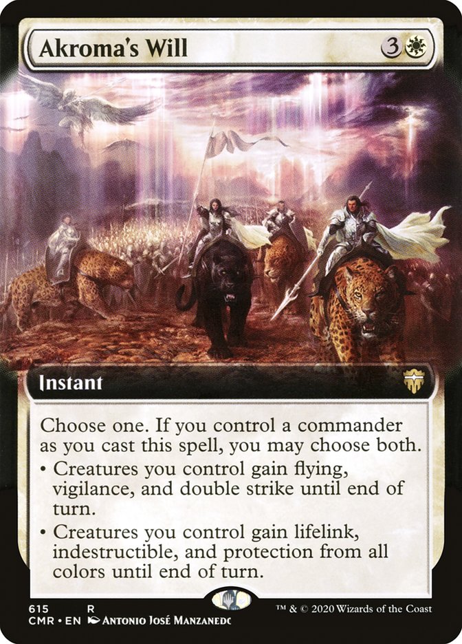 Akroma's Will 615 (Commander Legends) 