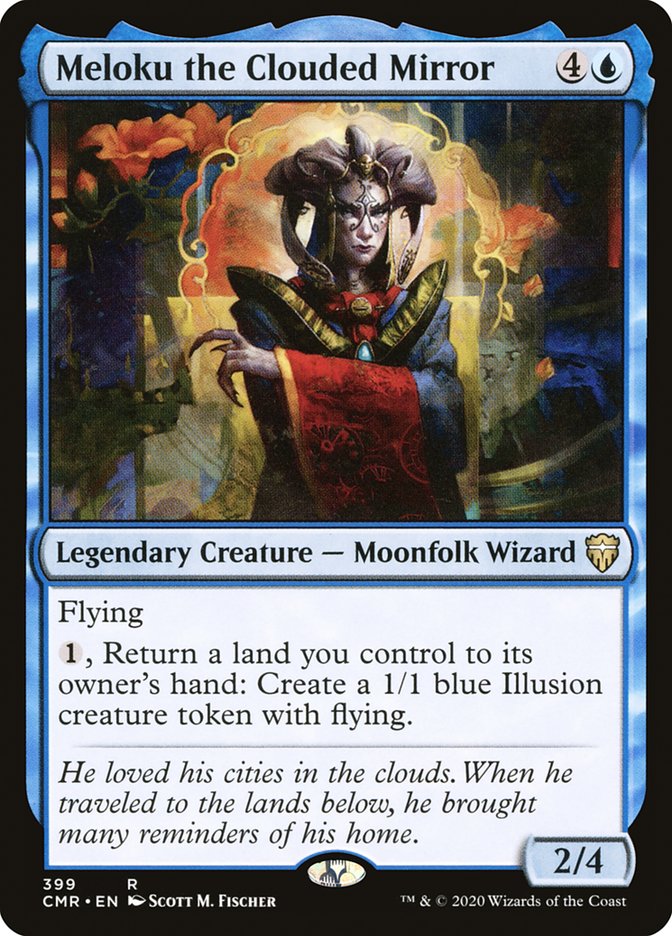 Meloku the Clouded Mirror 399 (Commander Legends)  | Good Games Adelaide SA