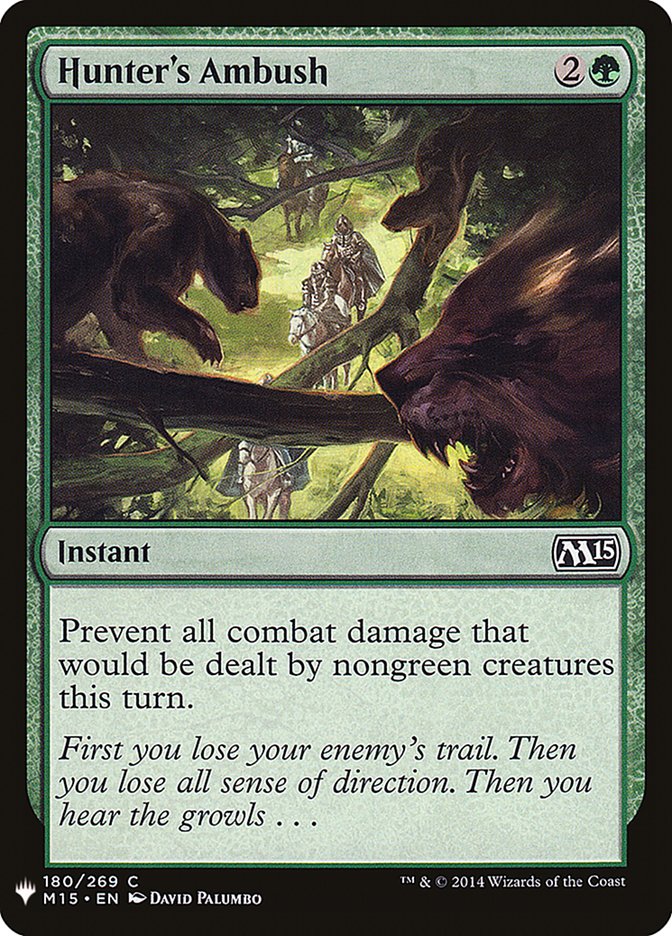 Hunter's Ambush 180 (The List Reprints)  | Good Games Adelaide SA