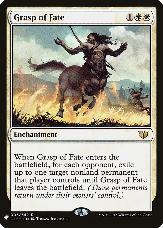 Grasp of Fate 003/342 (The List Reprints)  | Good Games Adelaide SA