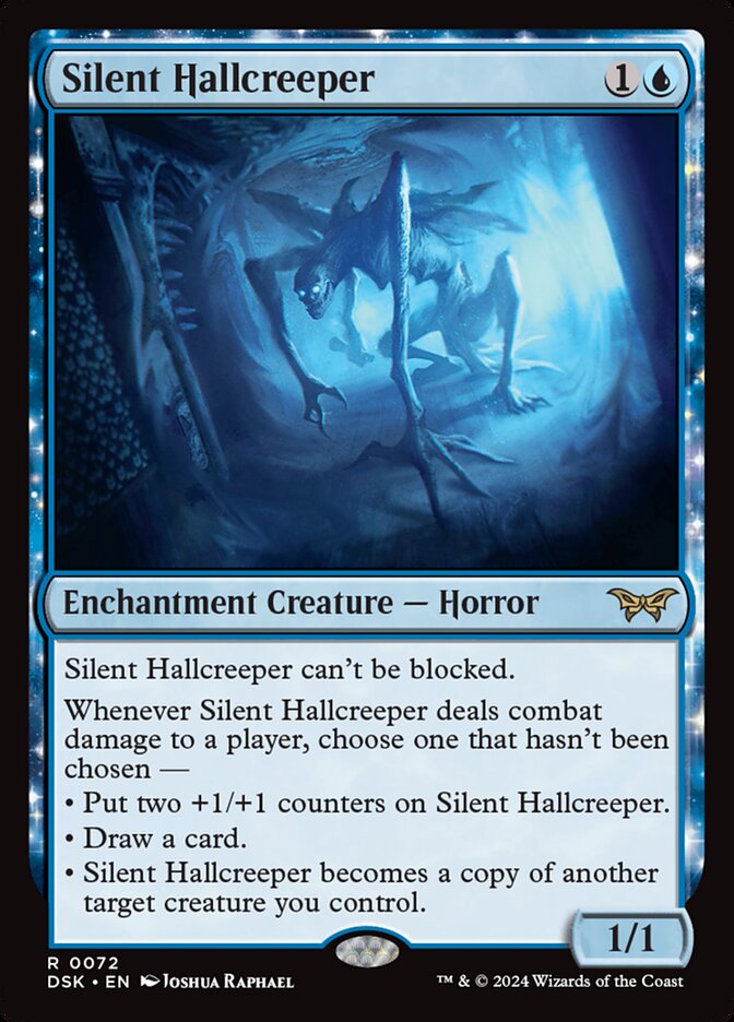 Silent Hallcreeper 72 (Duskmourn: House of Horror)  | Good Games Adelaide SA
