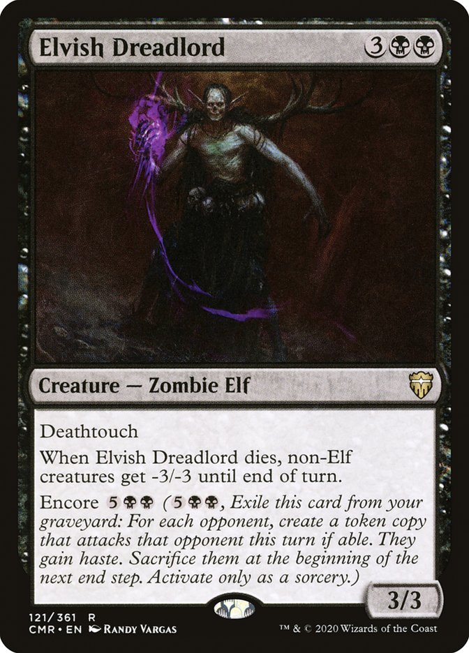 Elvish Dreadlord 121 (Commander Legends)  - Foil | Good Games Adelaide SA