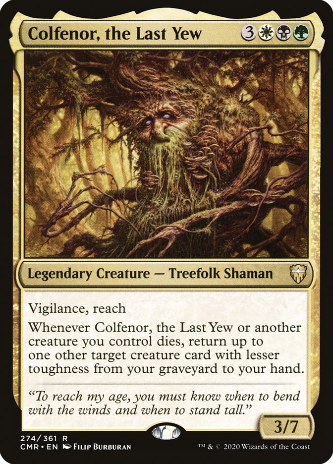 Colfenor, the Last Yew 274 (Commander Legends)  - Foil | Good Games Adelaide SA