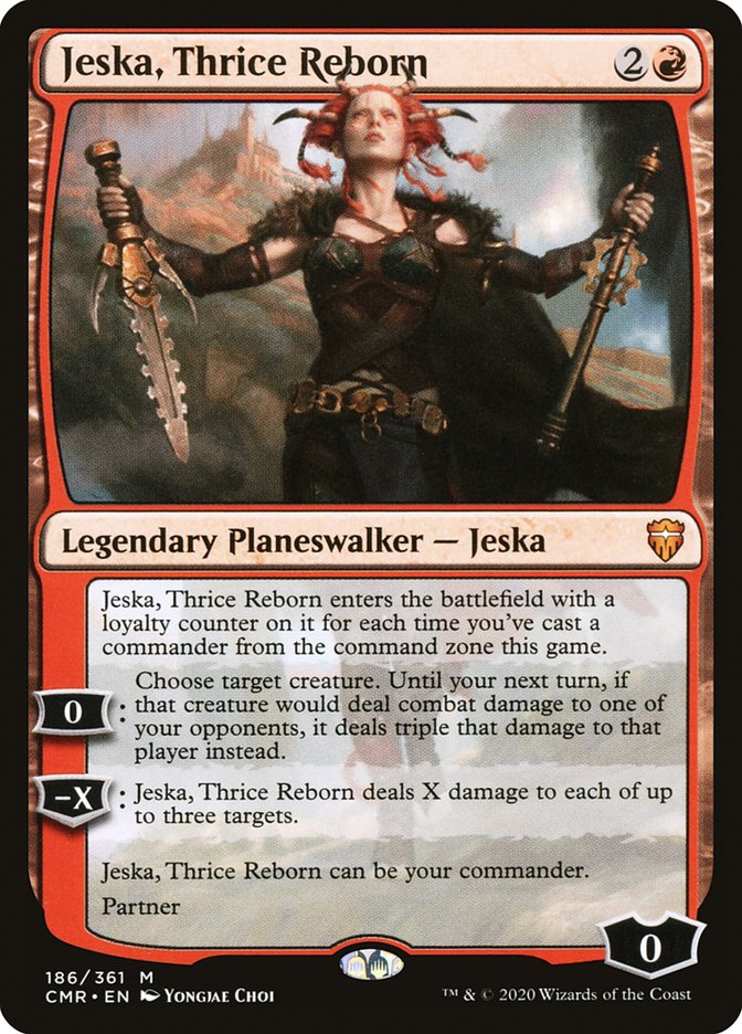 Jeska, Thrice Reborn 186 (Commander Legends)  | Good Games Adelaide SA