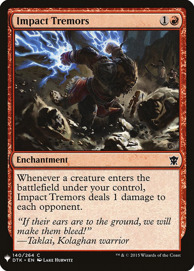 Impact Tremors 140 (The List Reprints)  | Good Games Adelaide SA