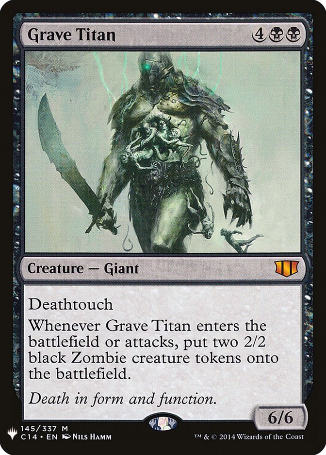 Grave Titan 145 (The List Reprints)  | Good Games Adelaide SA
