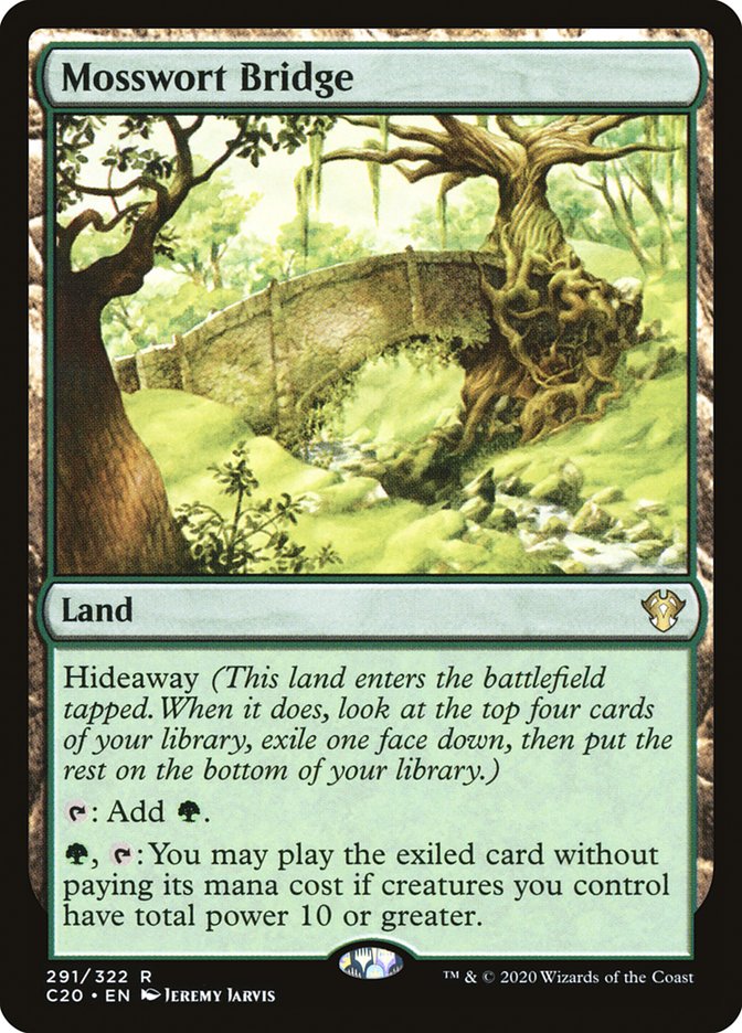 Mosswort Bridge 291 (Commander 2020)  | Good Games Adelaide SA