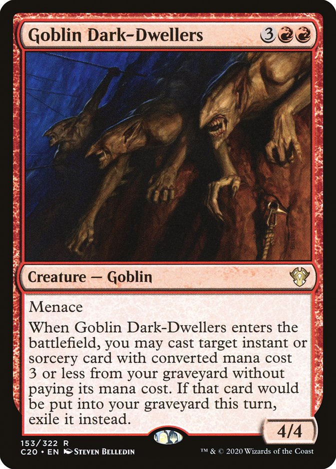 Goblin Dark-Dwellers 153 (Commander 2020)  | Good Games Adelaide SA