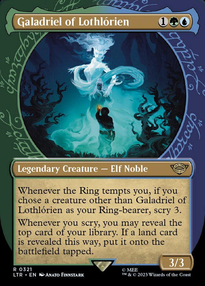 Galadriel of Lothlórien 321 (Universes Beyond: The Lord of the Rings: Tales of Middle-earth)  - Showcase Foil | Good Games Adelaide SA