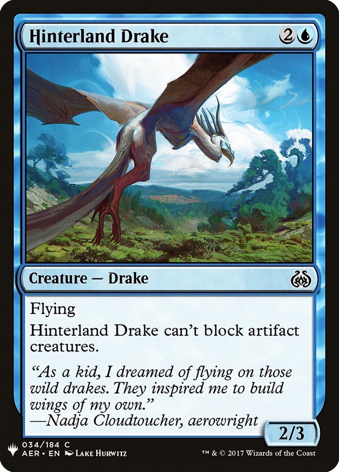 Hinterland Drake 34 (The List Reprints)  | Good Games Adelaide SA