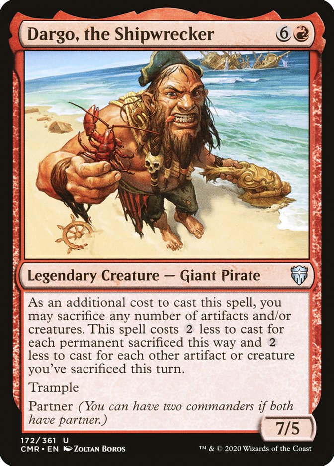 Dargo, the Shipwrecker 172 (Commander Legends)  - Foil | Good Games Adelaide SA