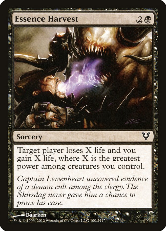 Essence Harvest 100 (Avacyn Restored)  - Foil | Good Games Adelaide SA
