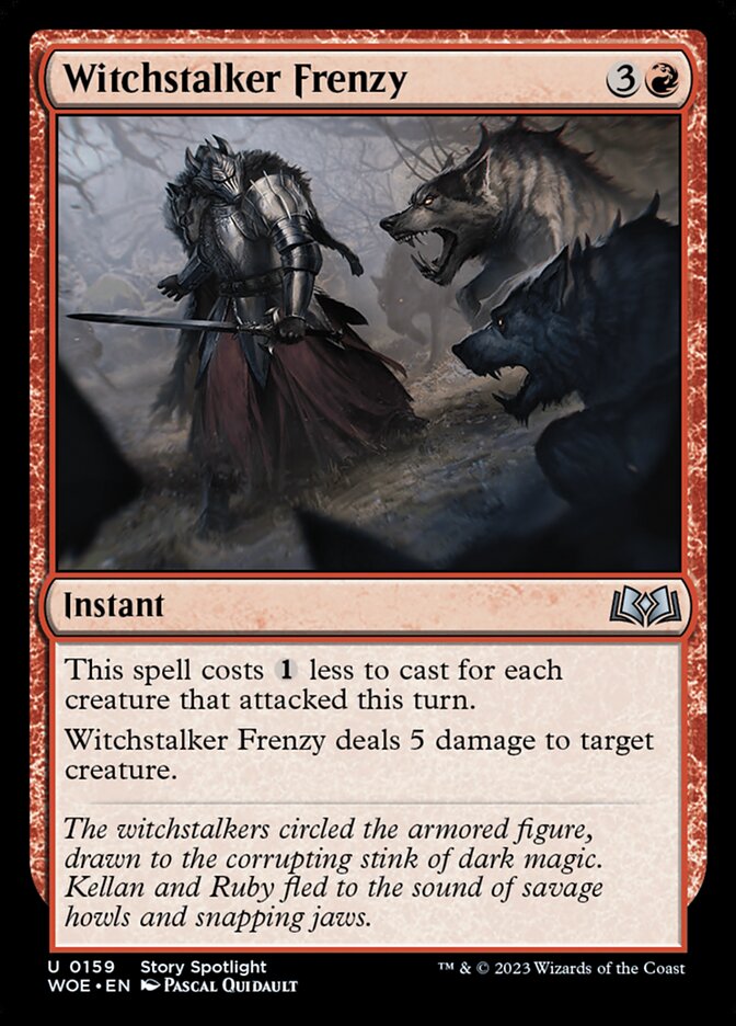 Witchstalker Frenzy 159 (Wilds of Eldraine)  | Good Games Adelaide SA