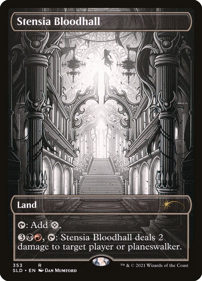 Stensia Bloodhall 353 (Secret Lair Drop Series)  - Foil | Good Games Adelaide SA