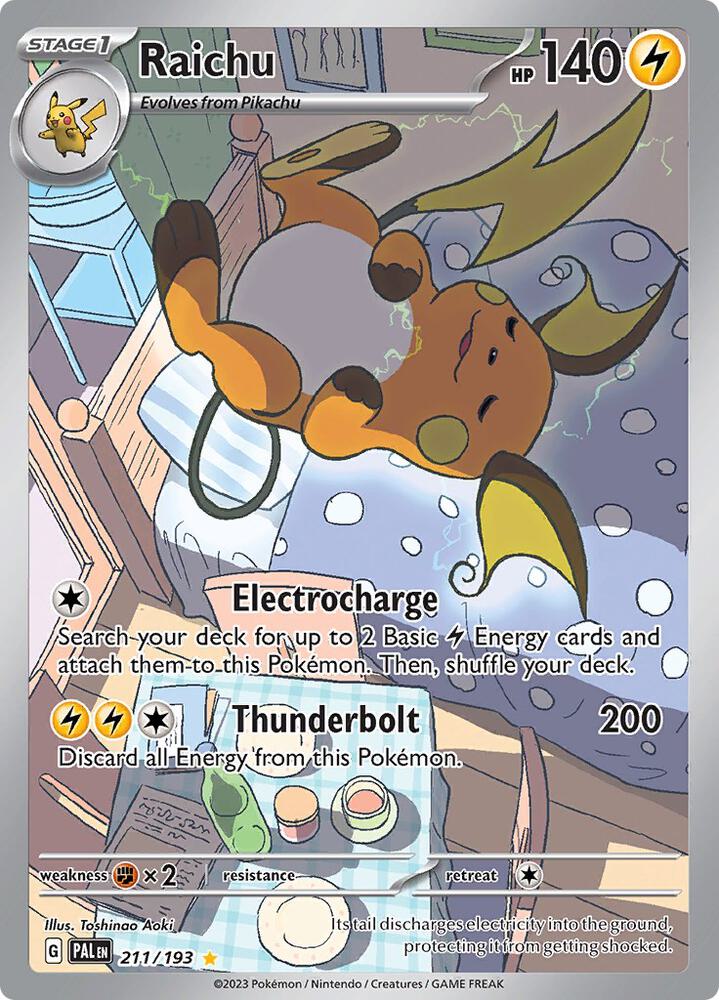 Raichu 211/193 (SV02: Paldea Evolved)  - Holofoil | Good Games Adelaide SA
