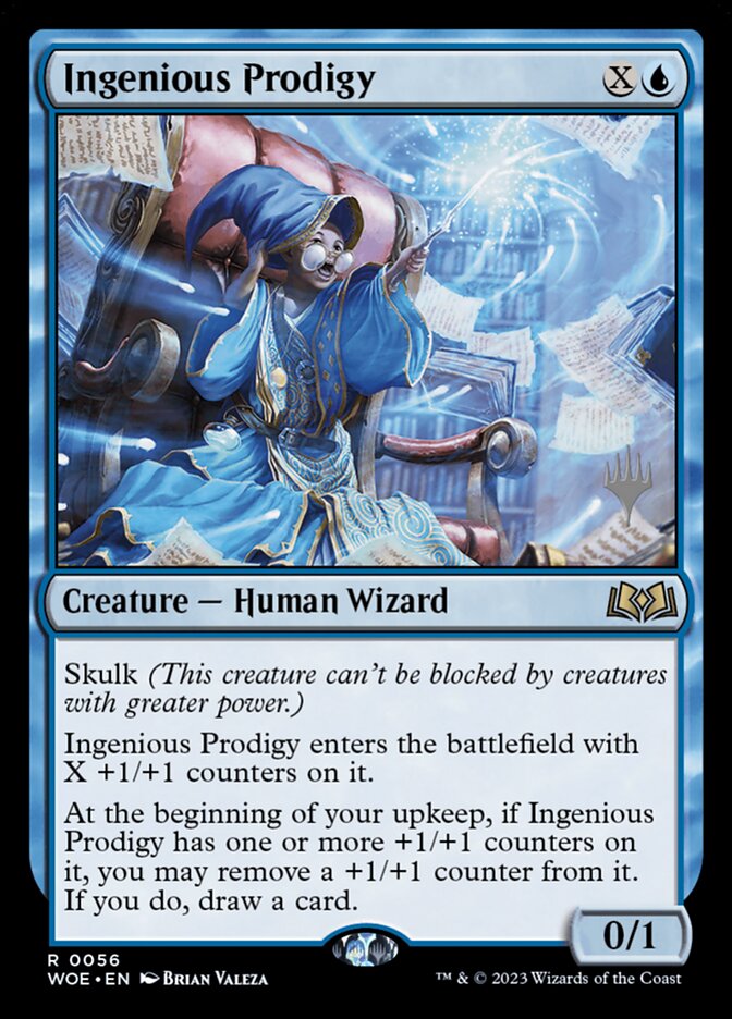 Ingenious Prodigy 56 (Promo Pack: Wilds of Eldraine)  | Good Games Adelaide SA