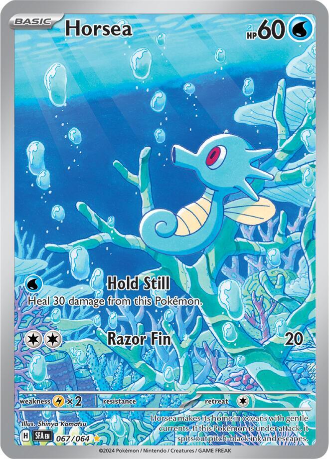 Horsea 067/064 (SV: Shrouded Fable)  - Holofoil | Good Games Adelaide SA