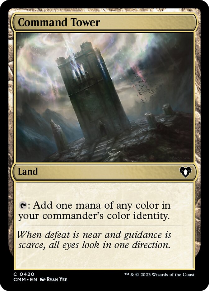 Command Tower 420 (Commander Masters)  - Foil | Good Games Adelaide SA