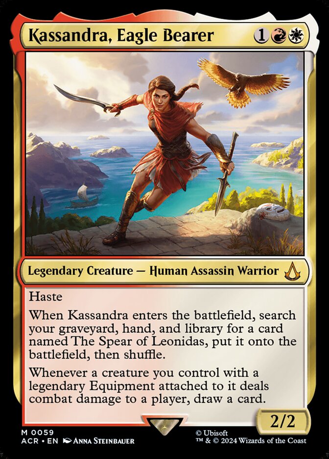 Kassandra, Eagle Bearer 59 (Universes Beyond: Assassin's Creed)  - Foil | Good Games Adelaide SA