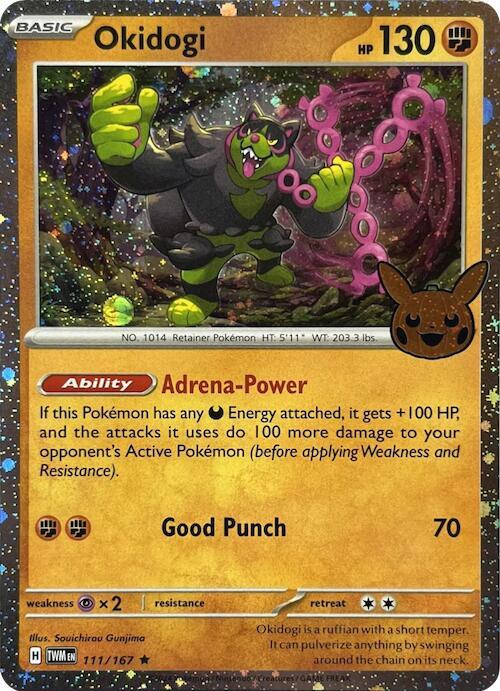 Okidogi 111/167 (Trick or Trade BOOster Bundle 2024)  - Holofoil | Good Games Adelaide SA