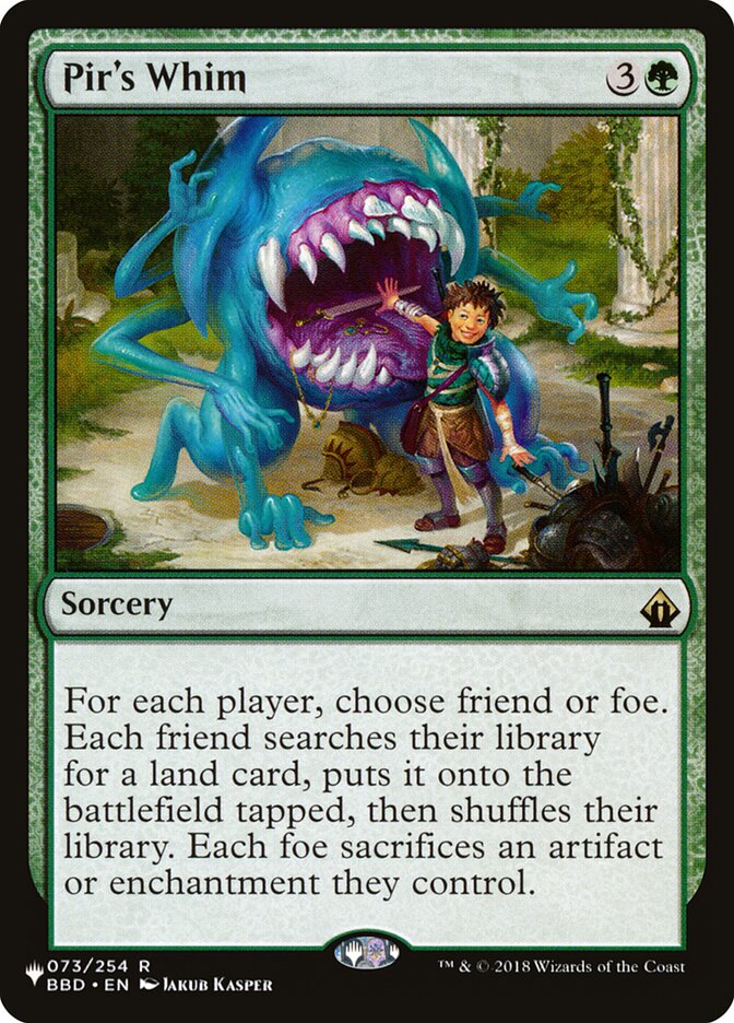 Pir's Whim 073/254 (The List Reprints)  | Good Games Adelaide SA
