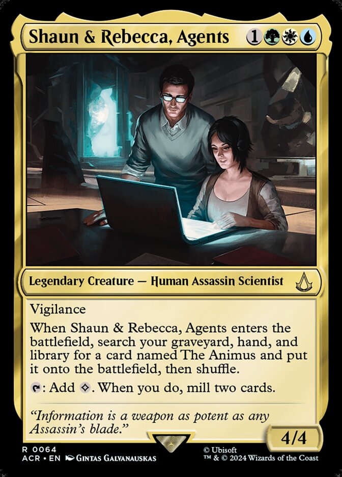 Shaun & Rebecca, Agents 64 (Universes Beyond: Assassin's Creed)  | Good Games Adelaide SA