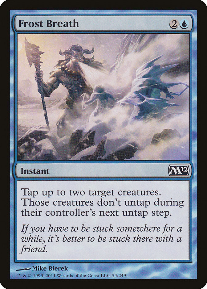 Frost Breath 54 (Magic 2012 (M12))  - Foil | Good Games Adelaide SA