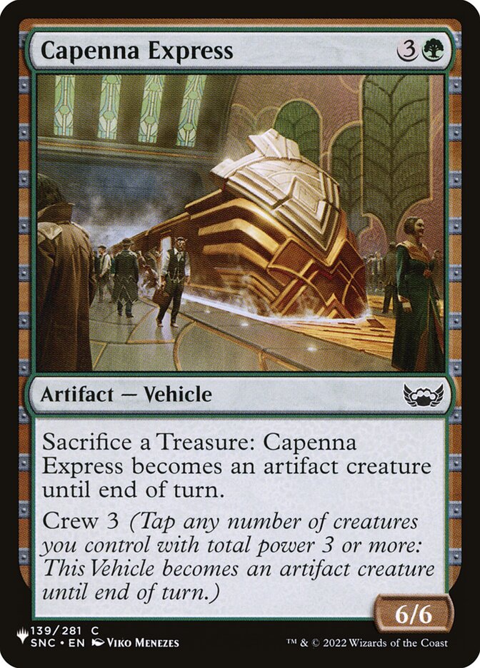 Capenna Express 139/281 (The List Reprints)  | Good Games Adelaide SA