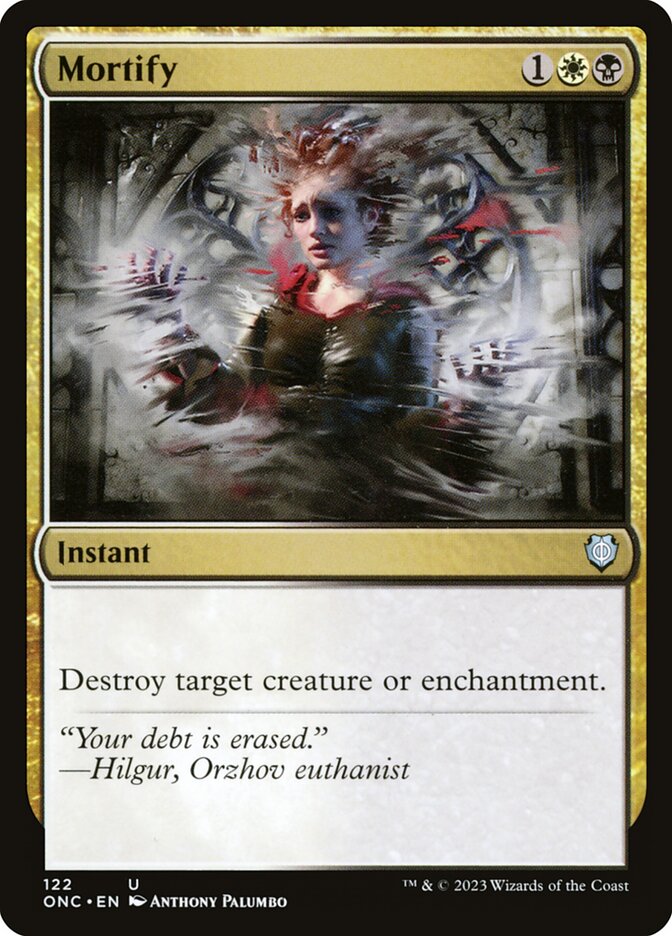 Mortify 122 (Commander: Phyrexia: All Will Be One)  | Good Games Adelaide SA