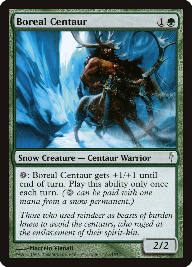 Boreal Centaur 104 (Coldsnap)  - Foil | Good Games Adelaide SA