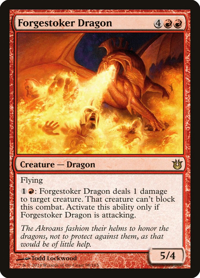 Forgestoker Dragon 98 (Born of the Gods)  - Foil | Good Games Adelaide SA