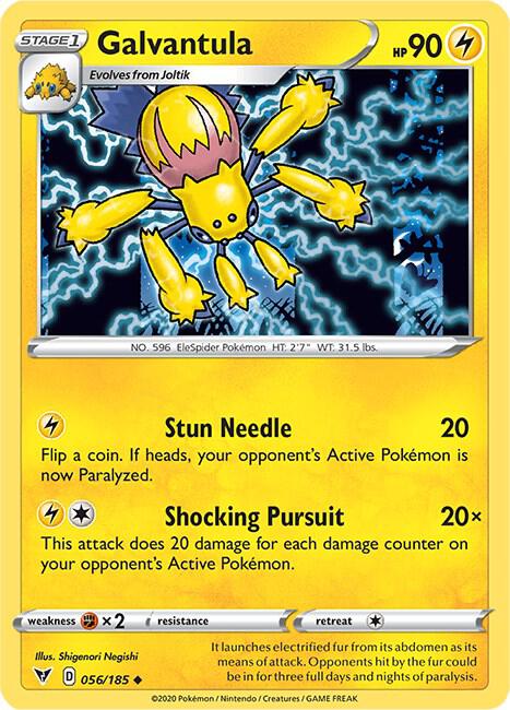 Galvantula 056/185 (SWSH04: Vivid Voltage)  | Good Games Adelaide SA