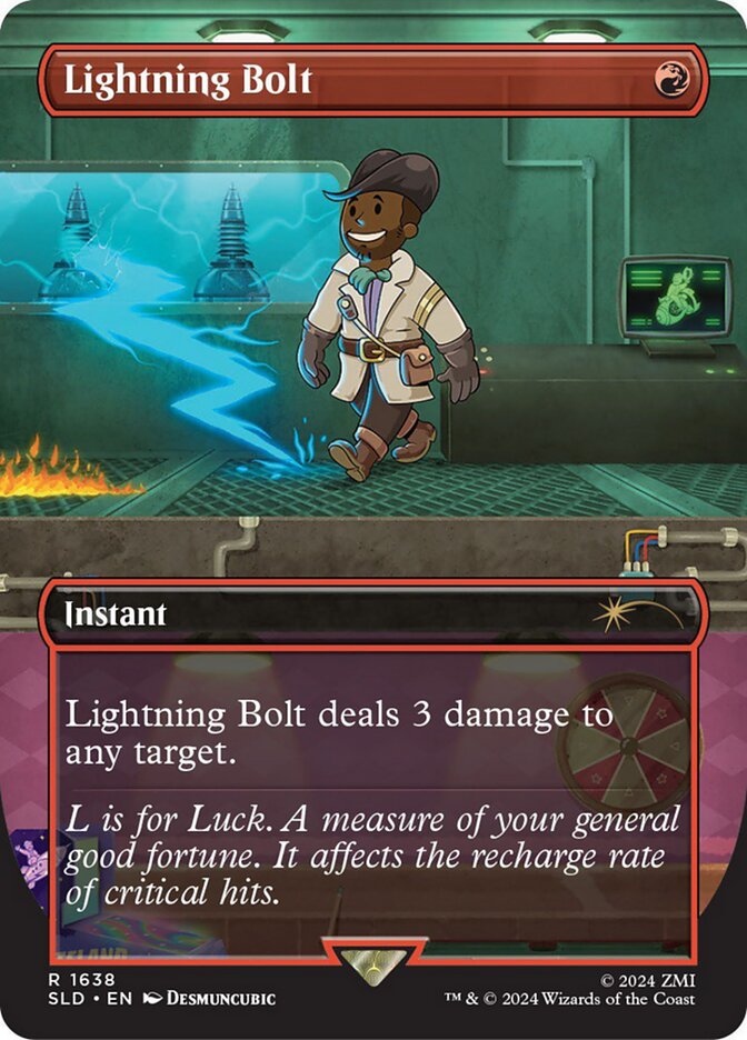 Lightning Bolt 1638 (Secret Lair Drop Series)  | Good Games Adelaide SA