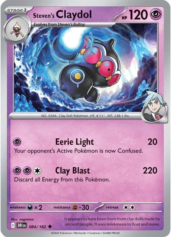 Steven's Claydol 084/182 (SV10: Destined Rivals)  | Good Games Adelaide SA