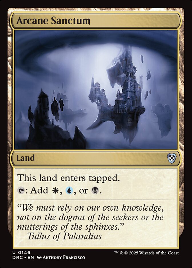 Arcane Sanctum 146 (Commander: Aetherdrift)  | Good Games Adelaide SA