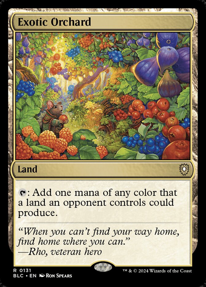 Exotic Orchard 131 (Commander: Bloomburrow)  | Good Games Adelaide SA