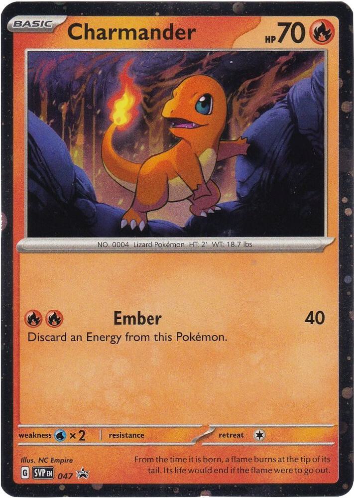 Charmander 047 (SV: Scarlet & Violet Promo Cards)  - Holofoil | Good Games Adelaide SA