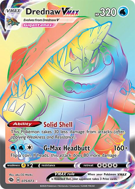 Drednaw VMAX Secret 75/73 (Champion's Path)  - Holofoil | Good Games Adelaide SA