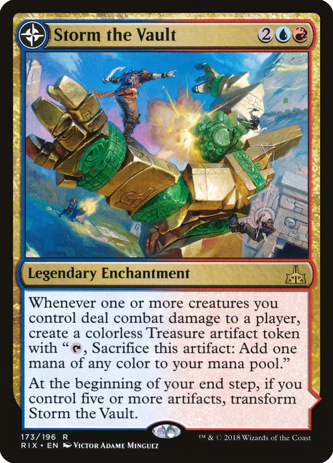 Storm the Vault // Vault of Catlacan 173 (Rivals of Ixalan)  | Good Games Adelaide SA