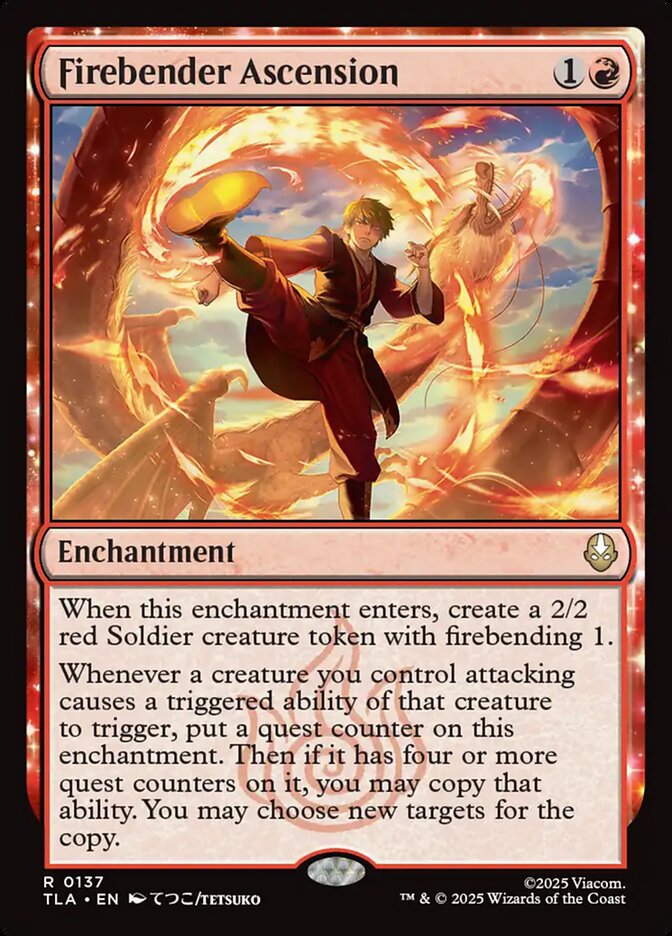 Firebender Ascension 137 (Avatar: The Last Airbender)  | Good Games Adelaide SA
