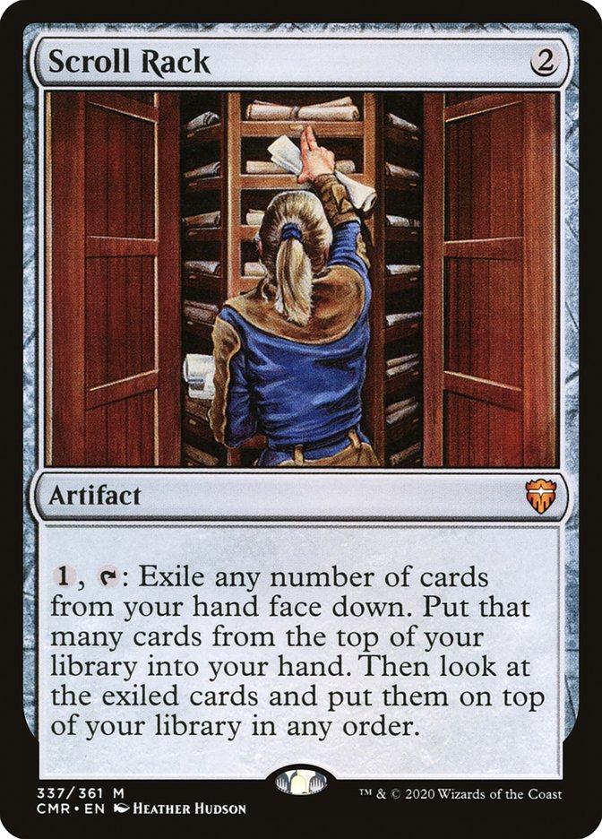 Scroll Rack 337 (Commander Legends)  - Foil | Good Games Adelaide SA