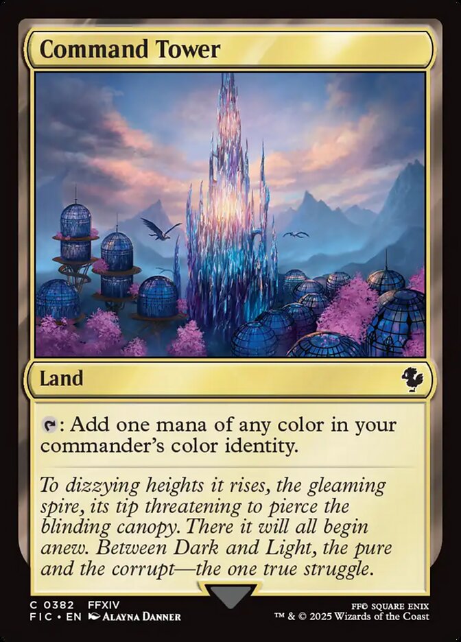 Command Tower 382 (Commander: FINAL FANTASY)  | Good Games Adelaide SA