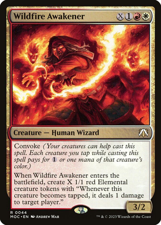 Wildfire Awakener 44 (Commander: March of the Machine)  | Good Games Adelaide SA