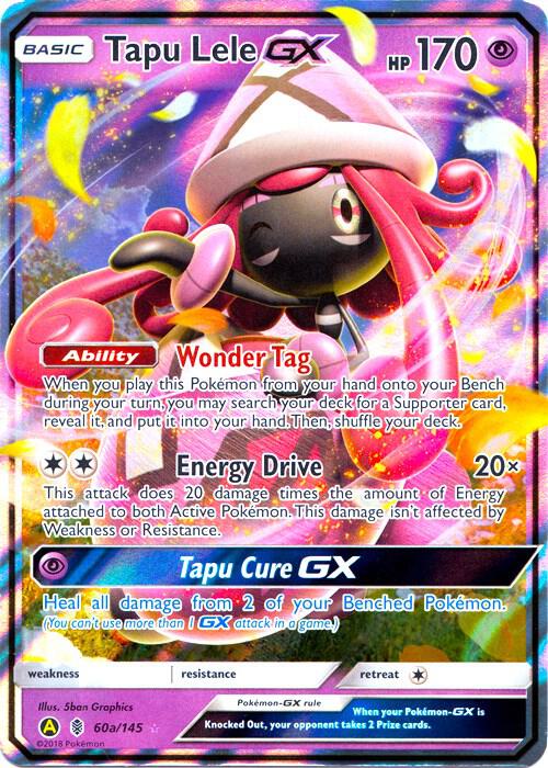 Tapu Lele GX 060a/145 (Alternate Art Promos)  - Holofoil | Good Games Adelaide SA